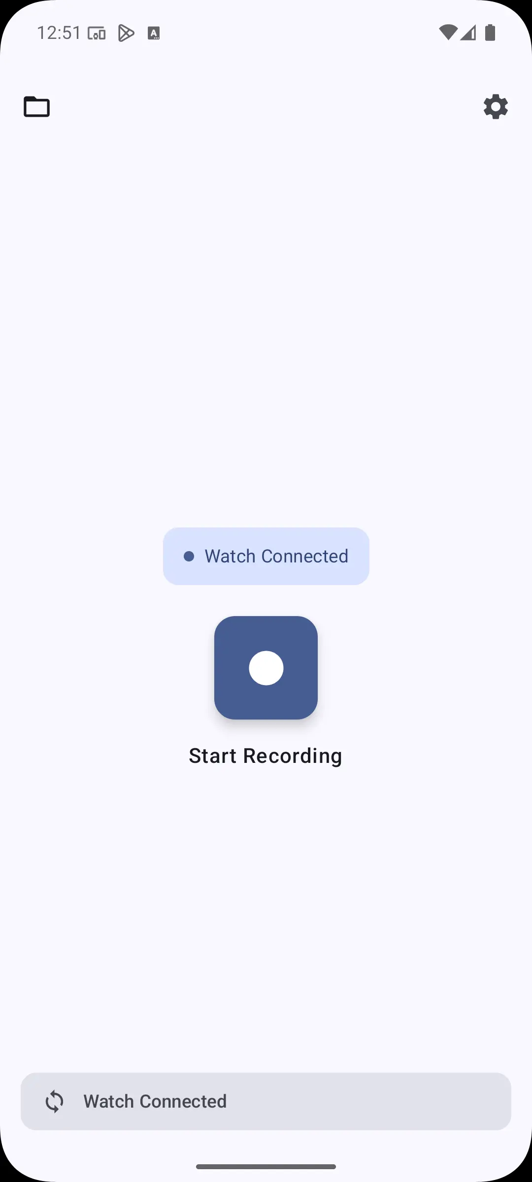 Meeting Recorder App screenshot 1