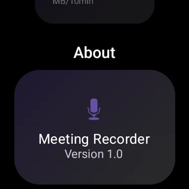 Meeting Recorder App screenshot 15